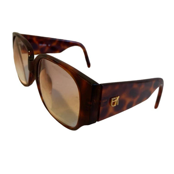 Emmanuelle Khahn Accessories - Emmanuelle Khahn Vintage Designer 80s90s Tortoiseshell Oversized Eyeglass Frames